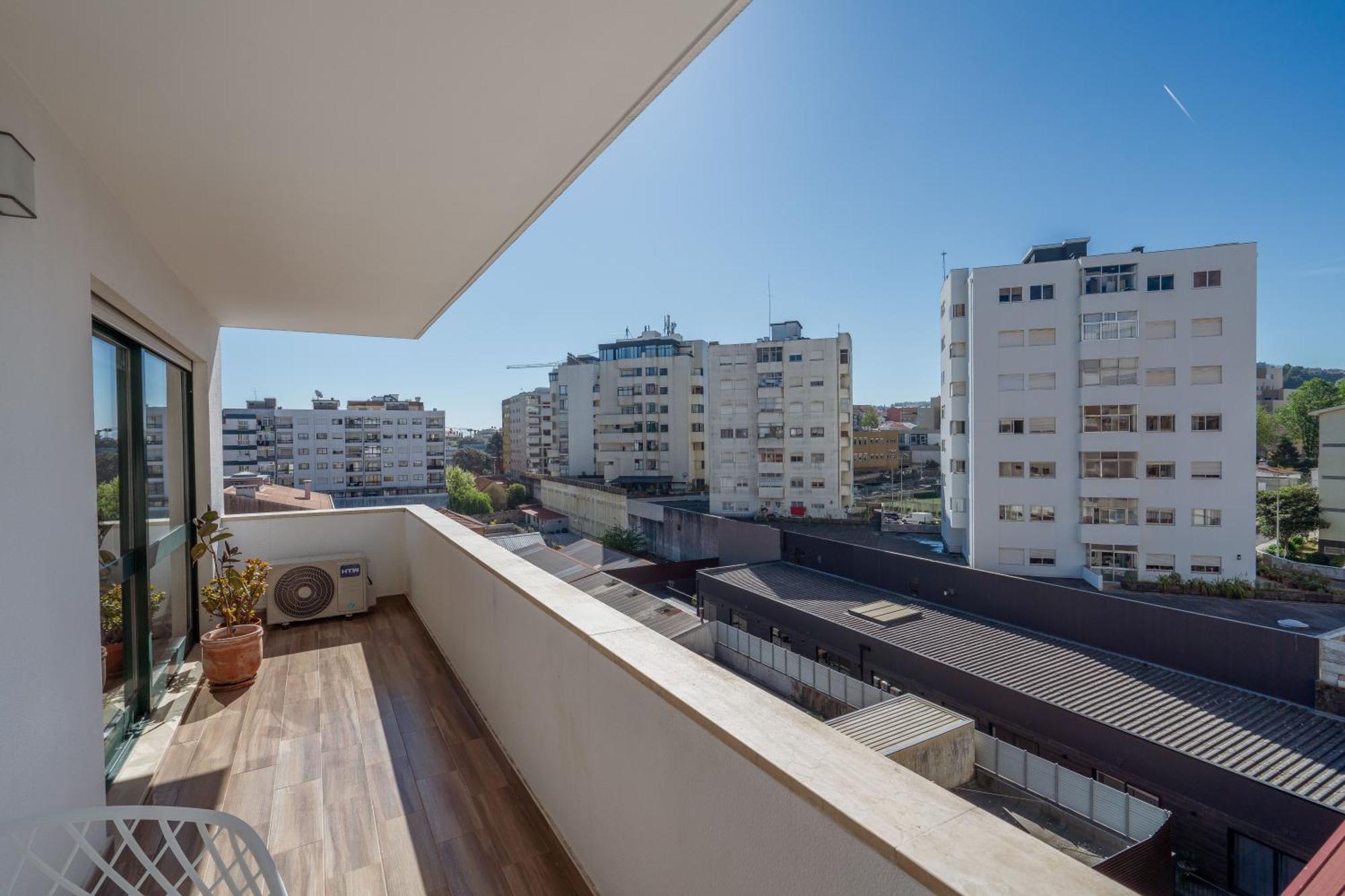 Gaia Terrace Apartamento Qian 2Br Ac L Free Parking Vila Nova de Gaia Exteriér fotografie
